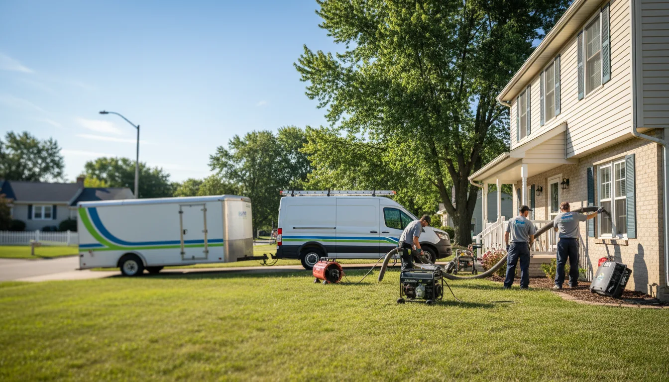 Flooded Basement Restoration And Cleanup With Repair in Custer, KY near me